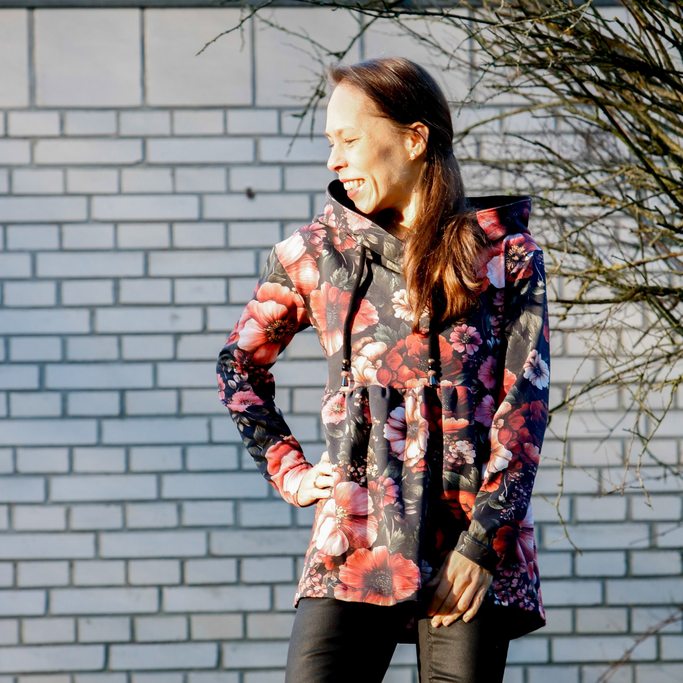 Basichoodie Paula GR. 34 BIS 46 EBOOK UND SCHNITTMUSTER
